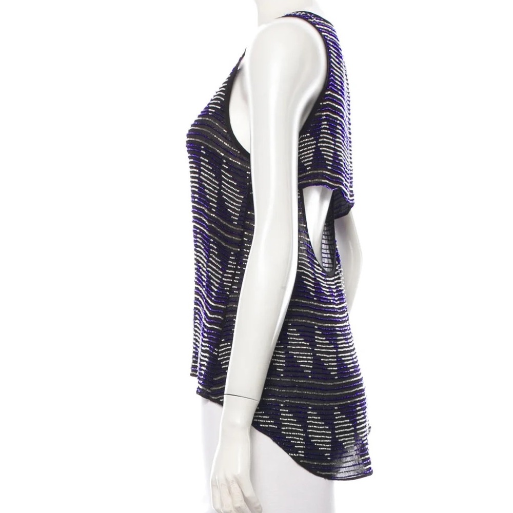Parker Beaded Open Back Top
